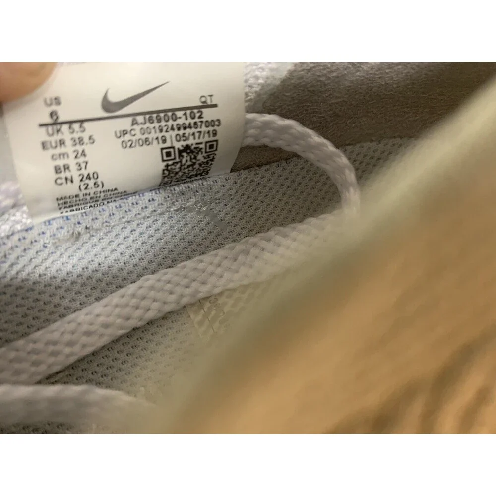 Nike Air Vapormax Flykknit‎ 3 White Pure Platinum AJ6900-102 Men’s Size 6
